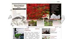 Desktop Screenshot of ogrodyprojekty.com